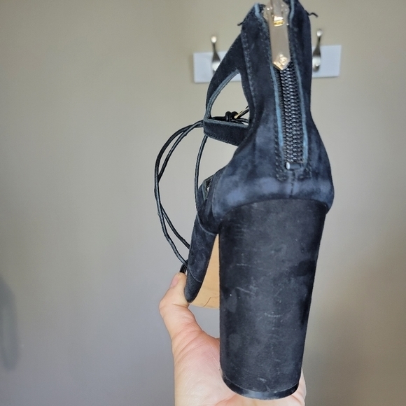 Sam Edelman Black Yona Sandal Size 6.5 shoes like new - Picture 6 of 17